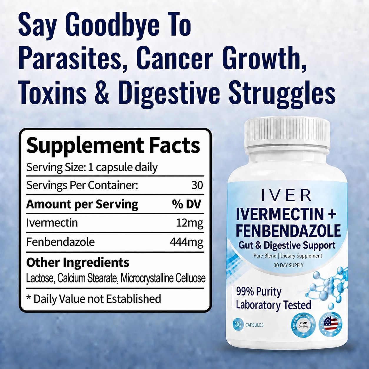 IVER Supplement Facts